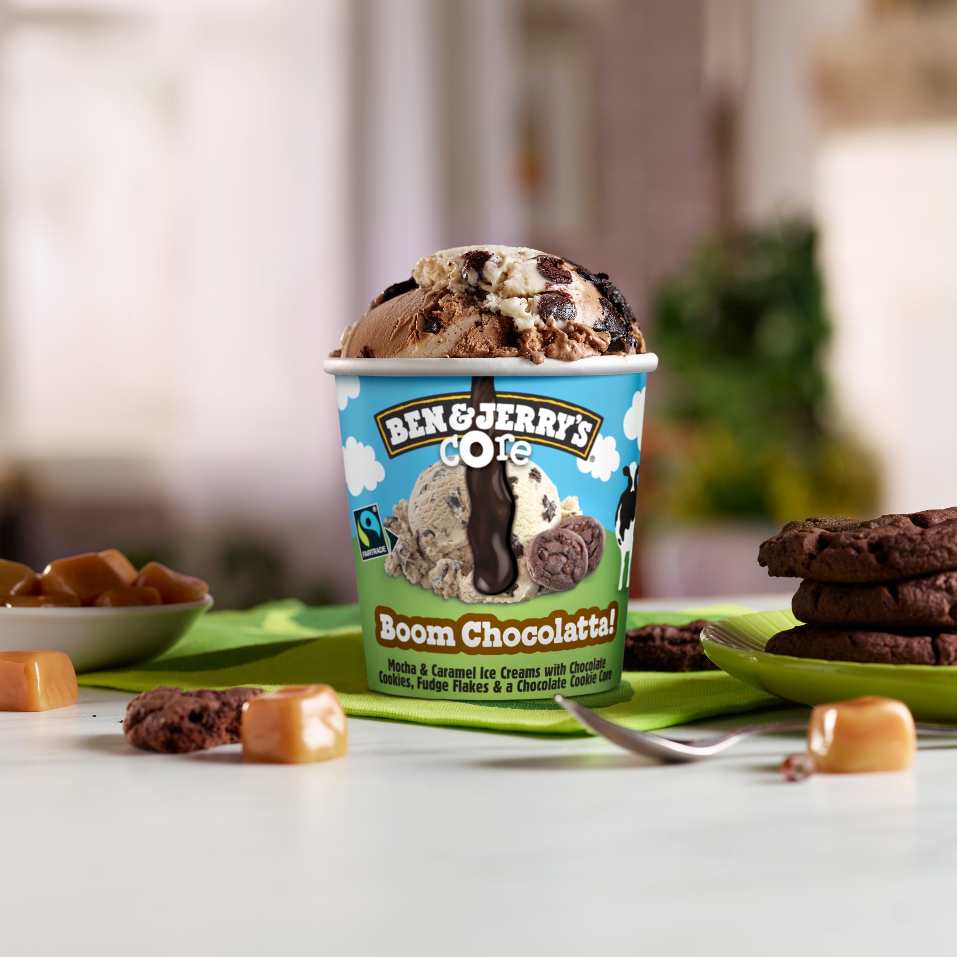 Boom Chocolatta Cookie Core | Ben & Jerry's